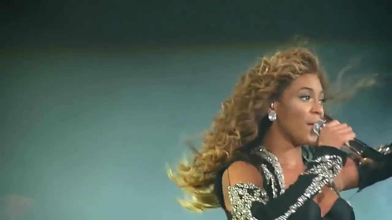 A beautiful birthday Beyonce meme template video