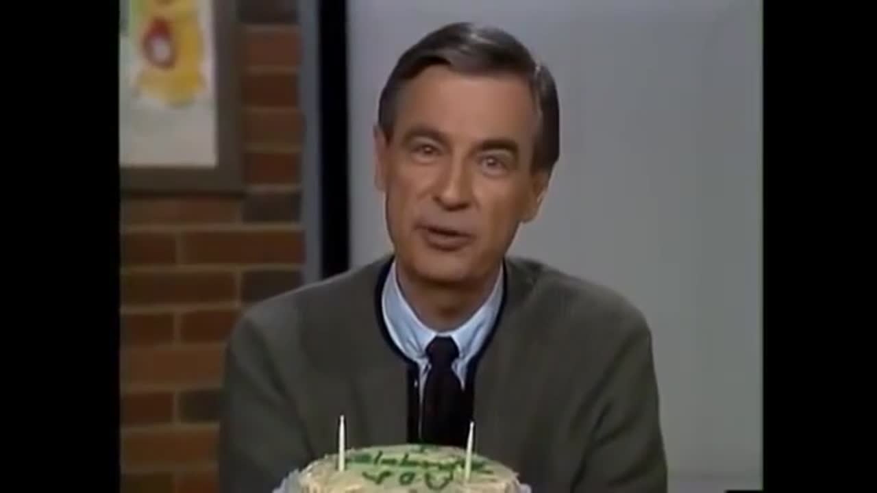 Happy Birthday Mr. Rogers meme template video