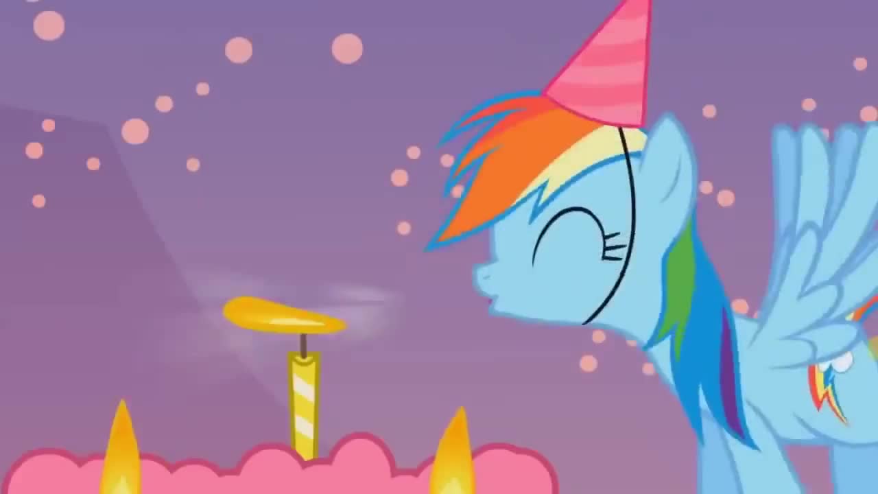 Happy Birthday My Little Pony meme template video