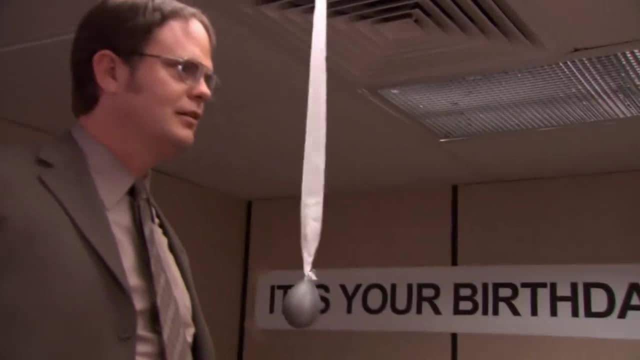 It is Your Birthday The Office meme template video
