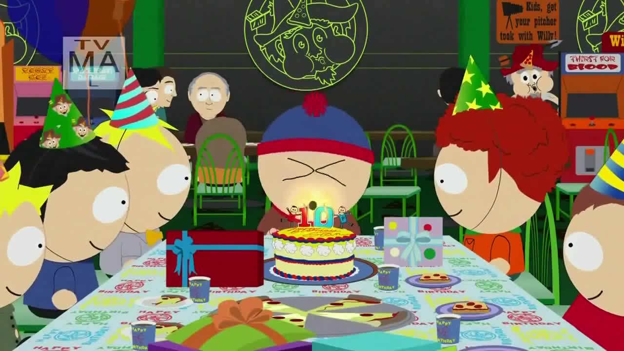 Happy Birthday South Park meme template video