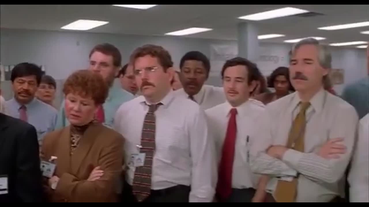 Unenthusiastic Happy Birthday Office Space meme template video
