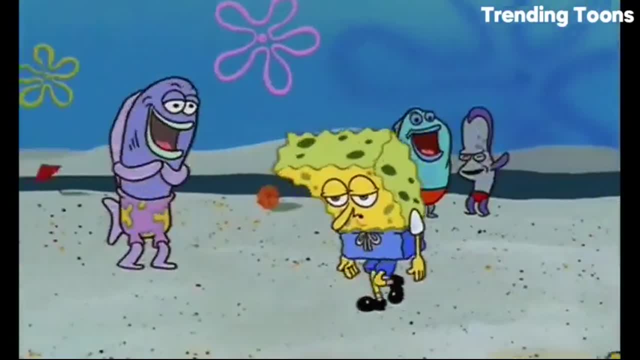 Everyone laughing at Spongebob Spongebob Squarepants meme template video